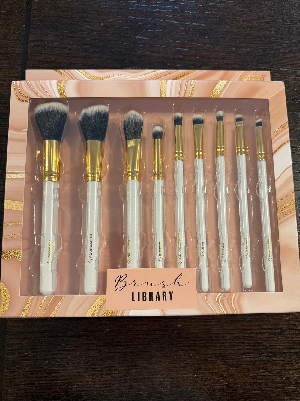 Giordano 9 Piece Brush Library